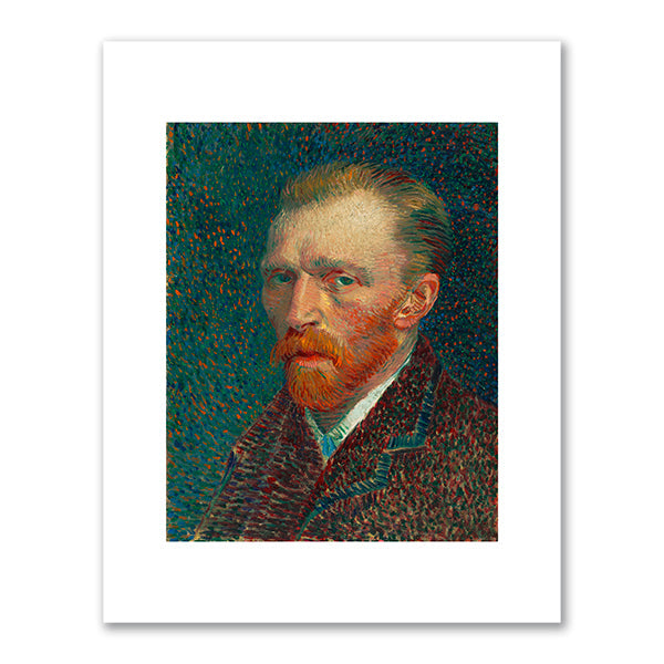 Vincent van Gogh, Self-Portrait, 1887, The Art Institute of Chicago. Fine Art Prints in various sizes by 1000Artists.com