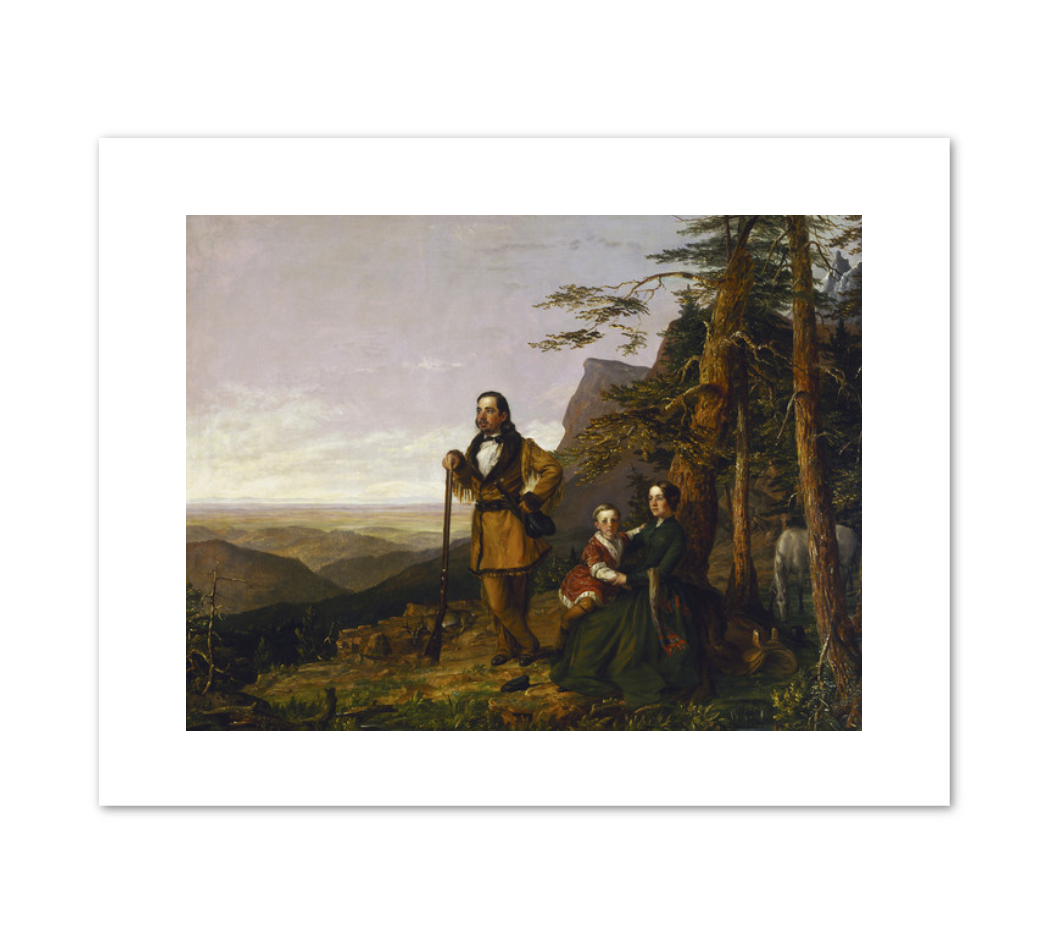 William S. Jewett, The Promised Land - The Grayson Family, 1850, Fine Art Prints in various sizes by 1000Artists.com